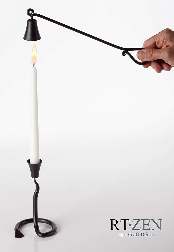 RTZEN Rustic Bell Candle Snuffer - Image 7