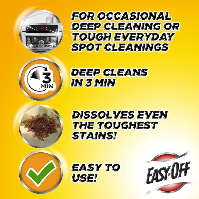 Easy Off Heavy Duty Oven Cleaner Spray, Removes Grease - Image 6