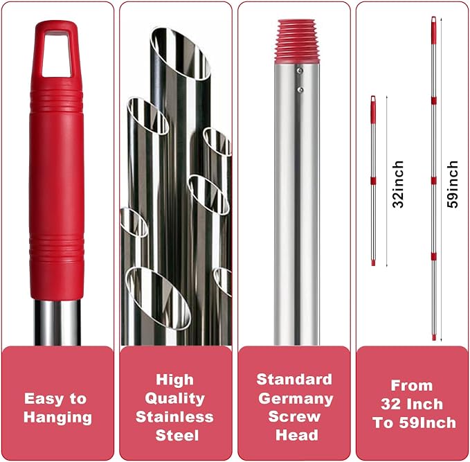 Spin Mop Replacement Handle - Image 6