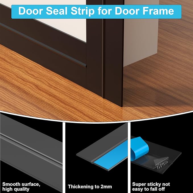 Weather Stripping Door Seal, Silicone Strip - Image 4