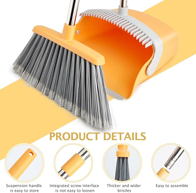 Broom and Dustpan Set, Dustpans - Image 6