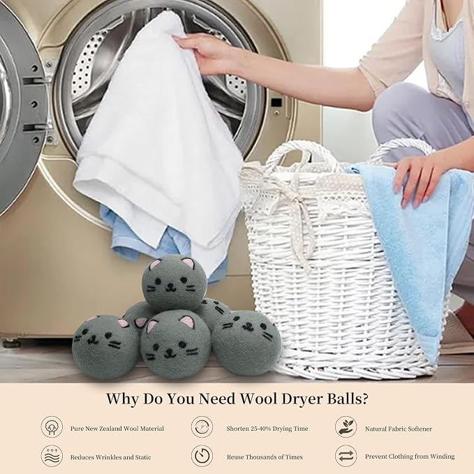 Dryer Balls Laundry Reusable - Image 5