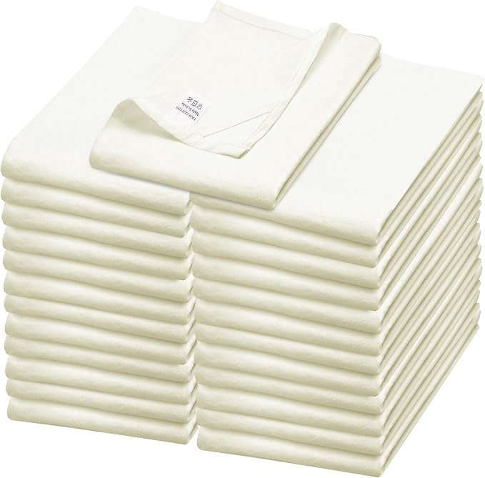 WHITEWRAP Flour Sack Towels| Tea Towel by WHITEWRAP