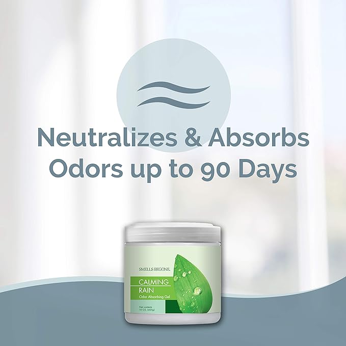 SMELLS BEGONE Air Freshener Odor Absorber Gel - Image 2