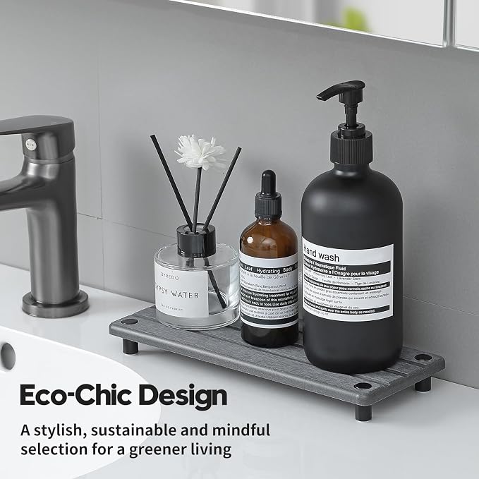 Sink Caddy Kitchen Sink Organizer, Water Absorbing Stone Tray - Image 4