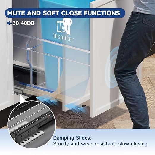 Pull Out Trash Can Under Cabinet - Image 7