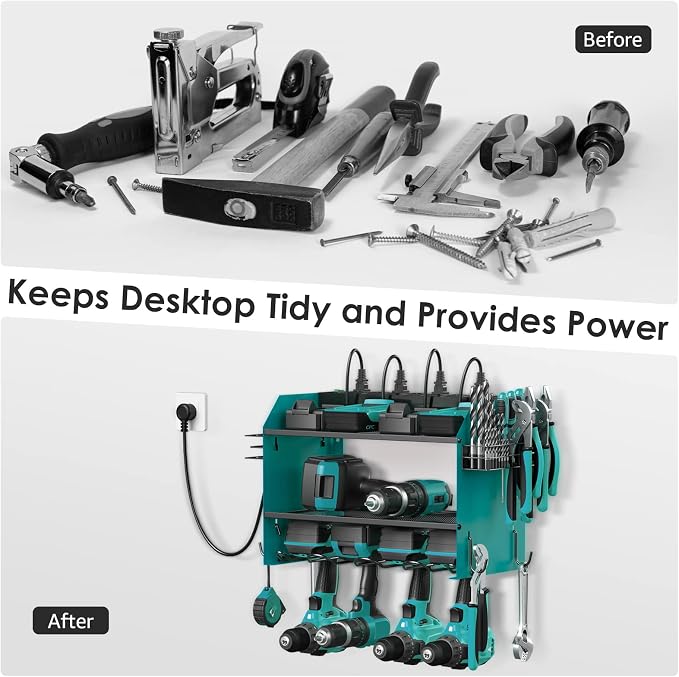 CCCEI Set Power Tool Organizer Wall Mount - Image 4