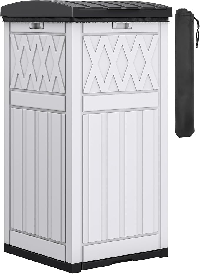 DWVO 36-Gallon Outdoor Trash Can by DWVO