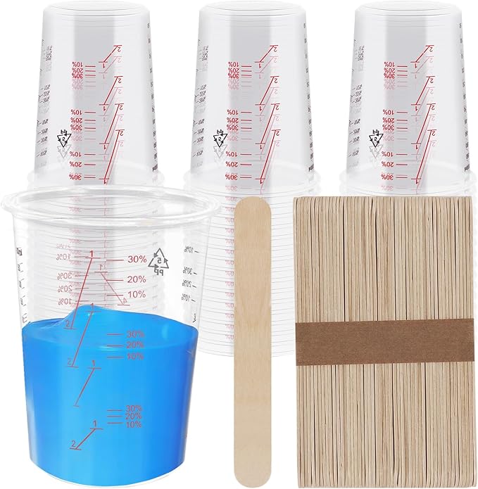 50-Pack Mixing Cups Set Paint Mixing Cups 20 oz by AOOTOOSPORT