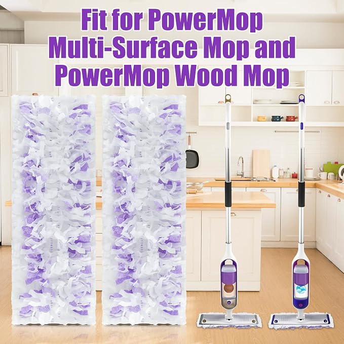 15 Pack Disposable Power Mop Refills - Image 2