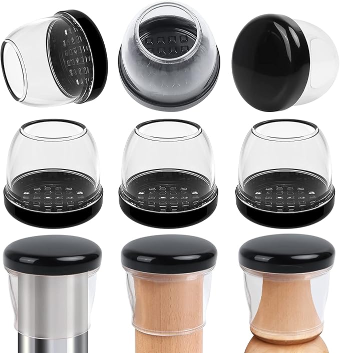 Ezprotekt 24 Pcs Large Clear Silicone Chair Leg Sliders by VisittheEzprotekt