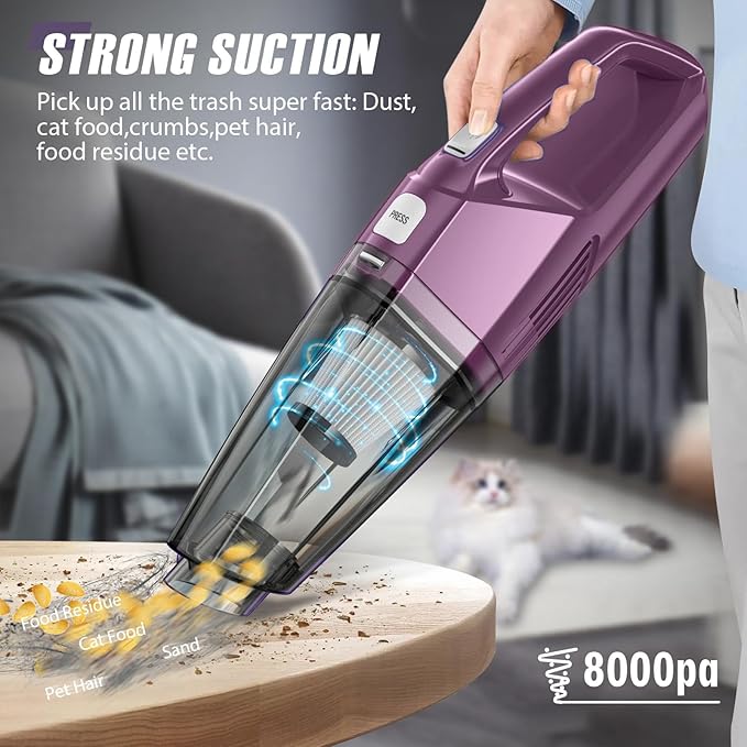Handheld Vacuum Cordless – Car Vac Portable - Image 6