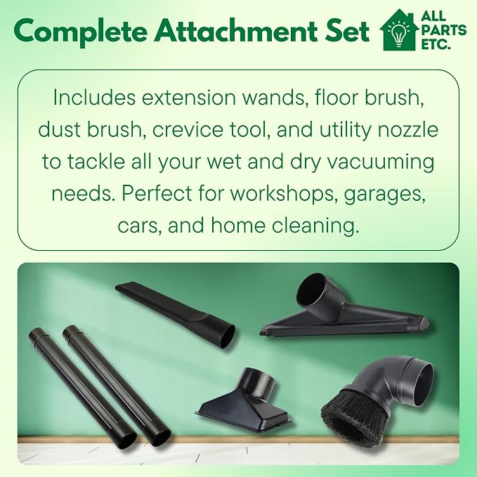 2 1/2 inch Attachments & Accessories 2.5 Wet Dry Vac - Image 3