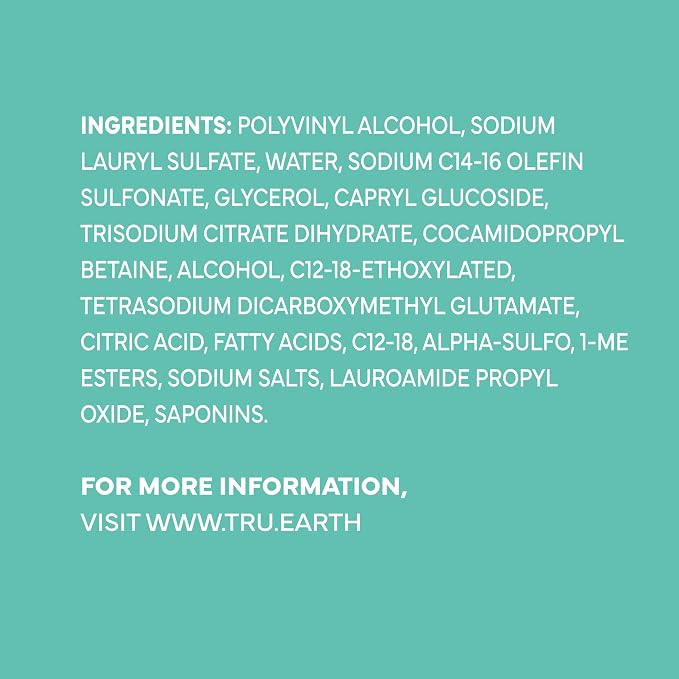 Tru Earth Compact Dry Laundry Detergent, Unscented - Image 8