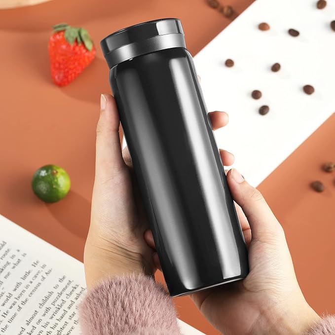 Mini Thermos Cute Water Bottle - 7 oz Tiny Insulated Vacuum 18/10 Stainless - Image 5