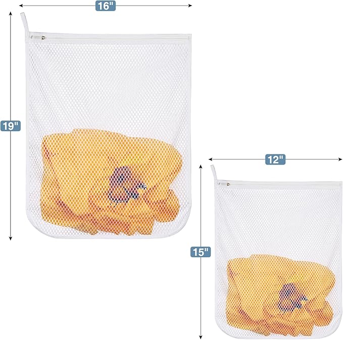 3 pcs Durable Honeycomb Mesh Laundry Bags - Image 5