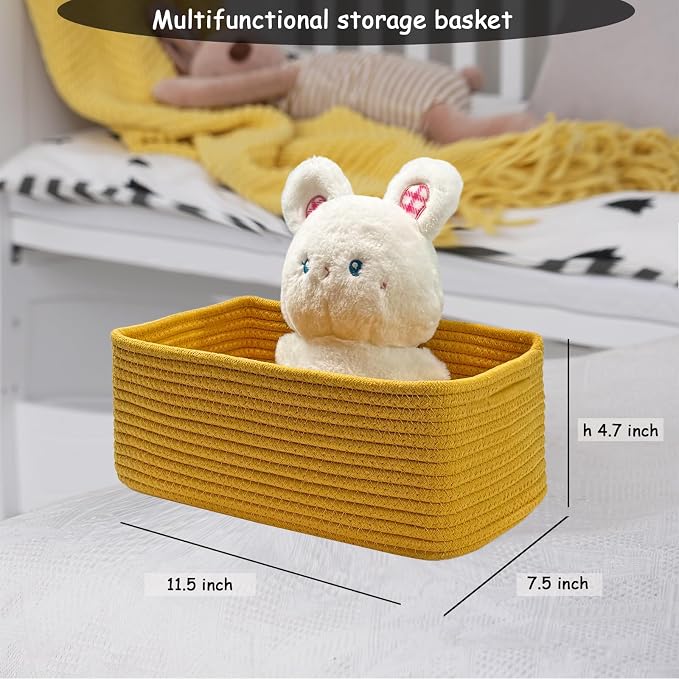 COMFY-HOMI 11.5"x7.5"x4.7" Storage Baskets - Image 4