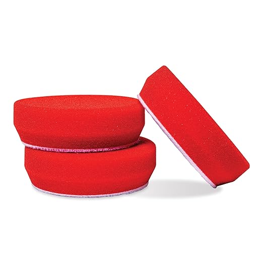 Griot's Garage 3” Red Foam Waxing Pads by GriotsGarage