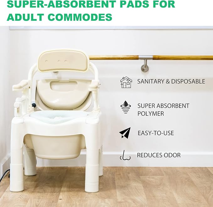 LaSyL Super Absorbent Commode Pads - Image 6