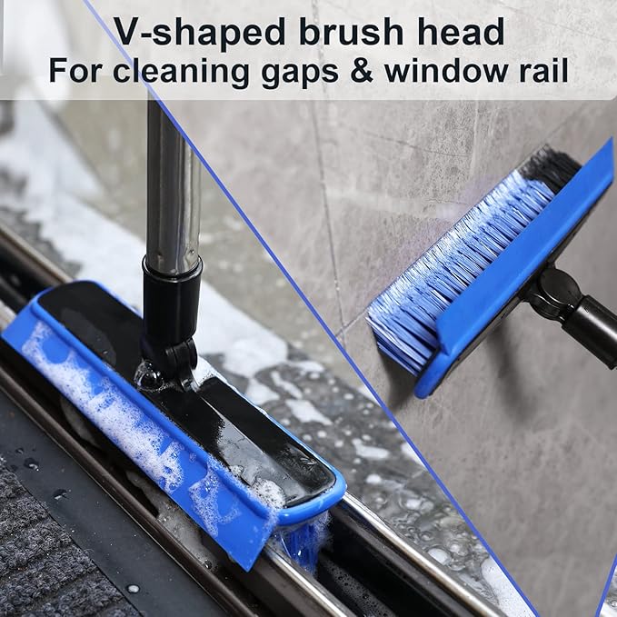 2 in 1 Floor Scrub Brush Grout Brush - Image 5