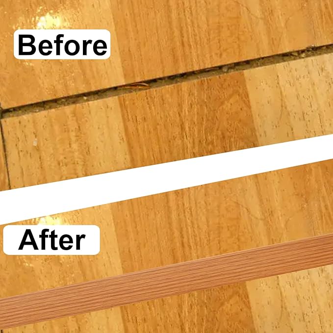 Floor/Door Flat Transition Strip & Self Adhesive Floor Vinyl Floor Edge Trim - Image 5