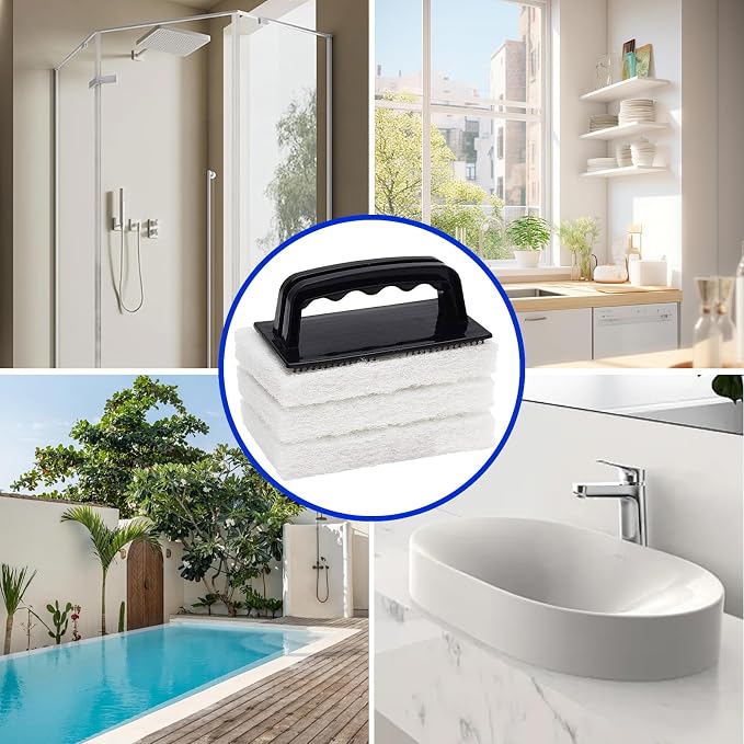 6 Pcs Hand Scrubber, Bathtub Scrubber - Image 4