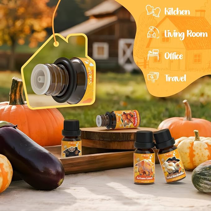 Fall Cozy Cabin Fragrance Oils Set, Essential Oil - Image 5