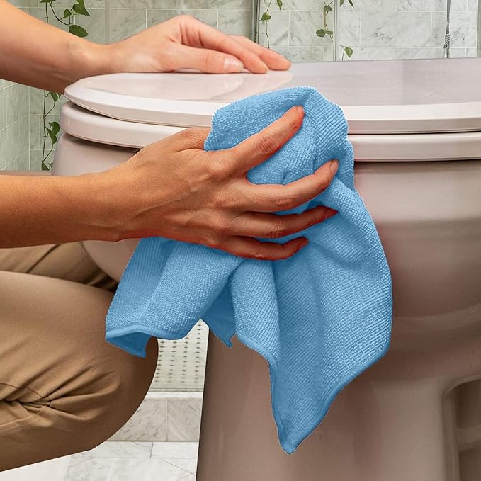 Avalon Towels Microfiber Cleaning Cloths Size 16" x 16", Highly Absorbent - Image 6