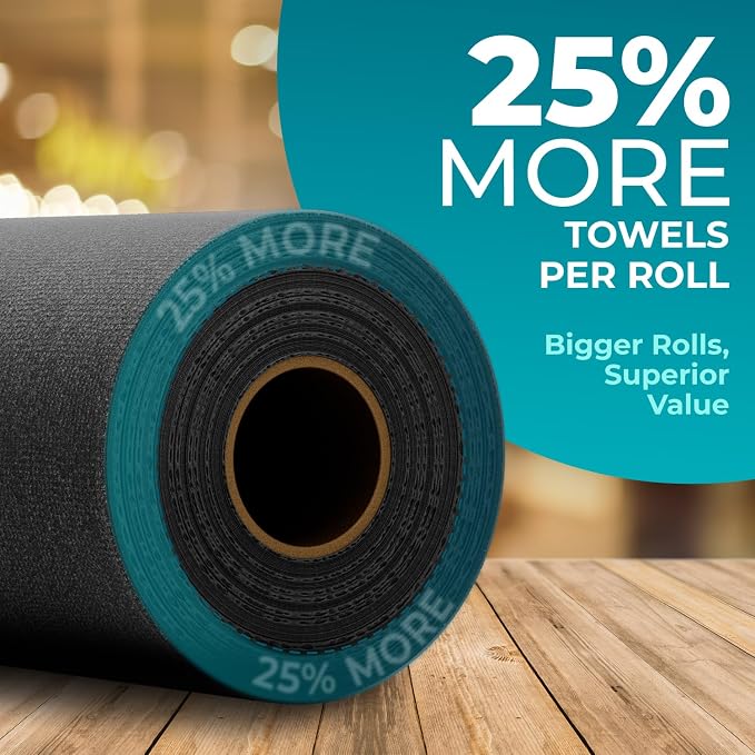 200 Pack Microfiber Cleaning Cloth Roll - Image 2