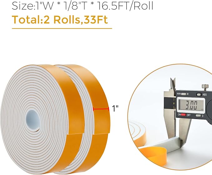 33 Feet Weather Stripping Door Seal, Window Insulation - Image 3