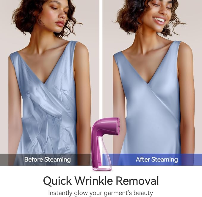 HiLIFE Steamer for Clothes, 1100W Clothes Steamer, Fast Wrinkle Removal - Image 4