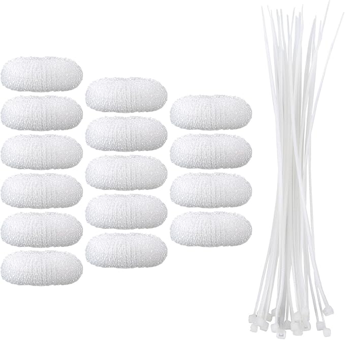 eBoot 15 Pieces Lint Traps Lint Snare Washing Machine Mesh Washer Laundry Hose by eBoot