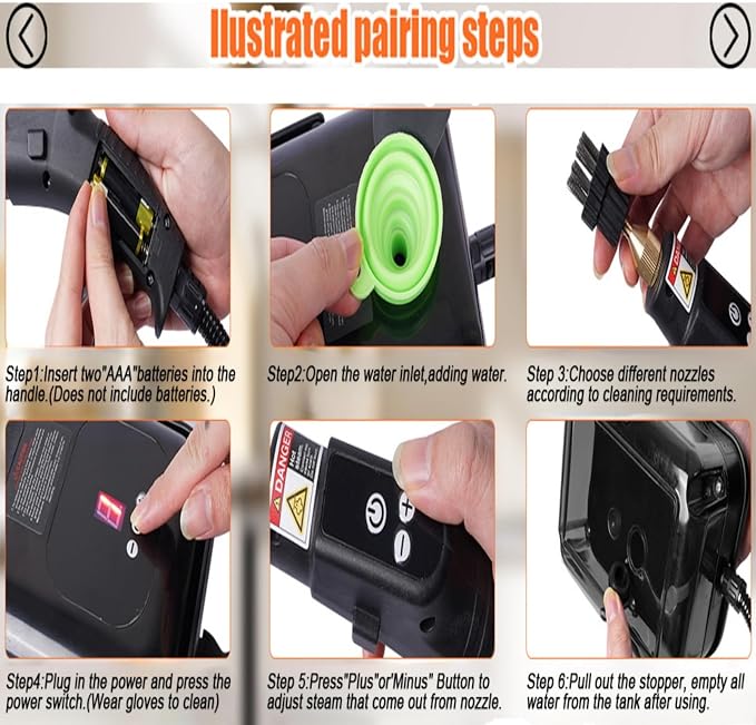 15 in 1 Handheld Steam Cleaner - Image 8