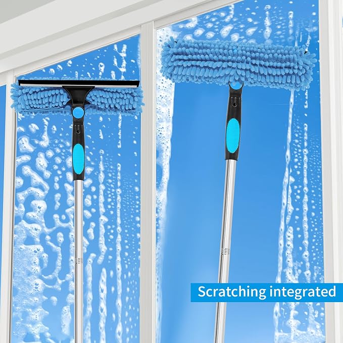 Professional 72'' Window Squeegee Cleaning Washing Tool/Kit - Image 6