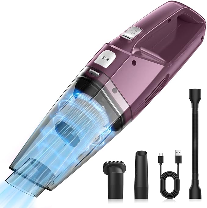 Handheld Vacuum Cordless – Car Vac Portable by Bossdan