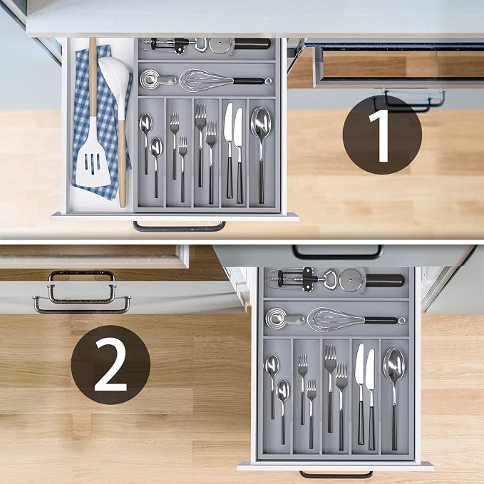 Utensil Organizer Silverware Drawer Organizer - Image 3
