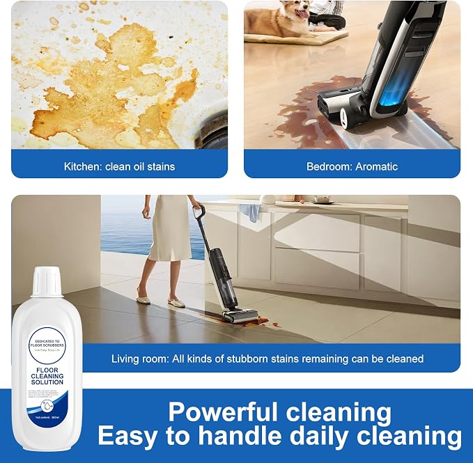 GCW Cleaning Solution Refill 500ML Blue Bottle Original Flavor Floor Cleaner - Image 3