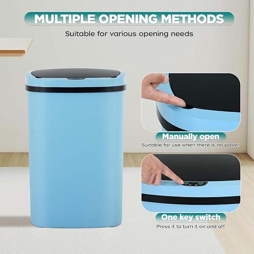 Automatic Motion Sensor Bathroom Trash Can - Image 4