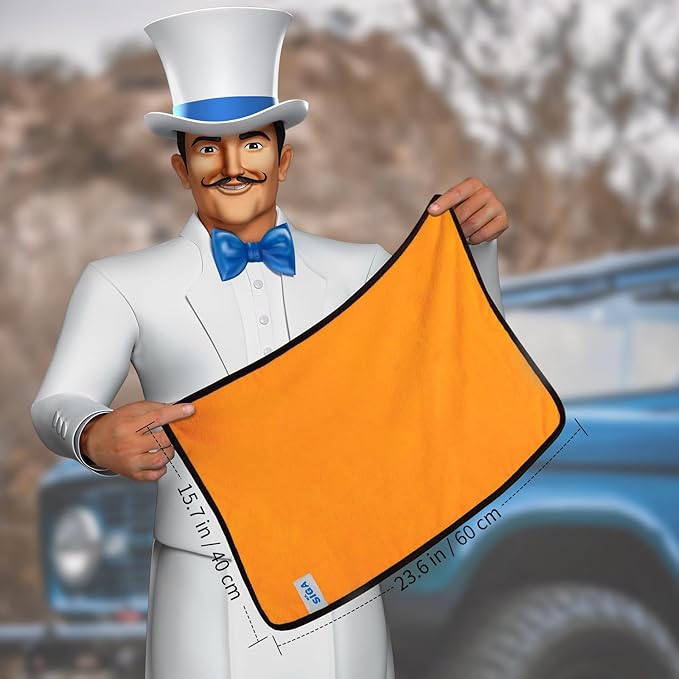 MR.SIGA Professional Premium Microfiber Towels - Image 2