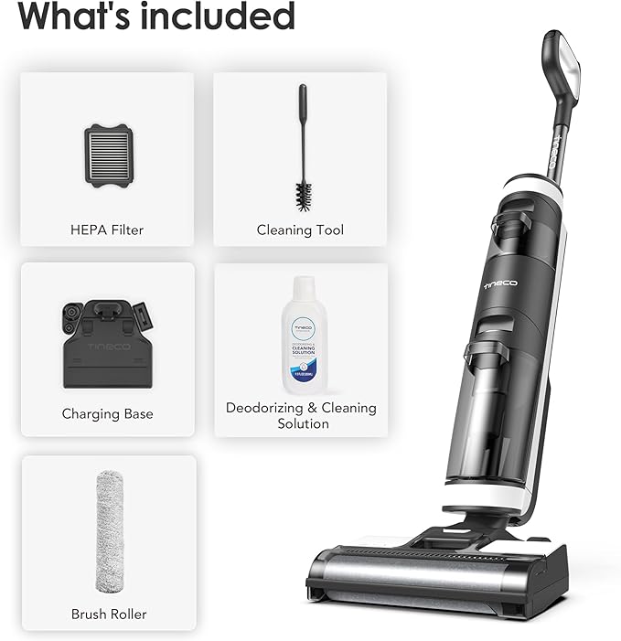 Tineco Floor ONE S3 Cordless Hardwood Floors Cleaner, Lightweight Wet Dry - Image 7