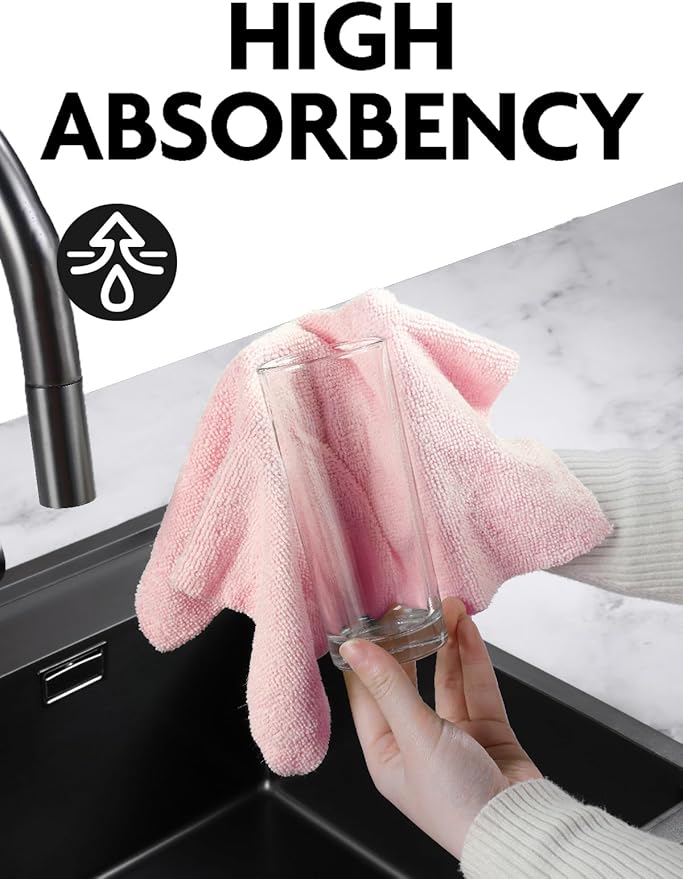 Fantasticlean Microfiber Cleaning Cloth Roll -75 Pack, Tear Away Microfiber - Image 5