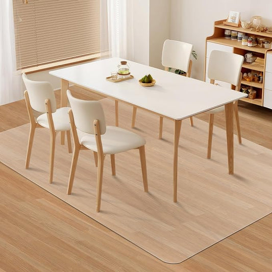 Kuyal Clear Chair Mat, Hard Floor Use, 4.75'×7' Transparent Office Home Floor by Kuyal