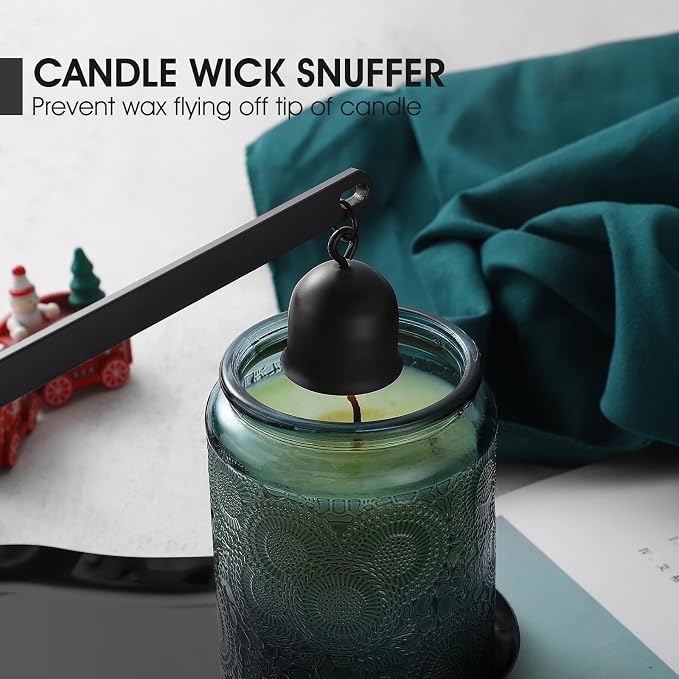 PATOISE 4 in 1 Candle Accessory Set Mini, Candle Wick Trimmer Cutter, Candle - Image 3