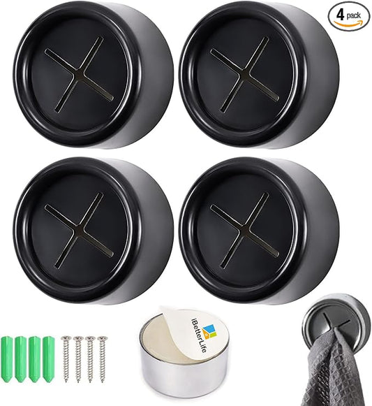 iBetterLife Adhesive Kitchen Towel Hooks by ZEZHOU