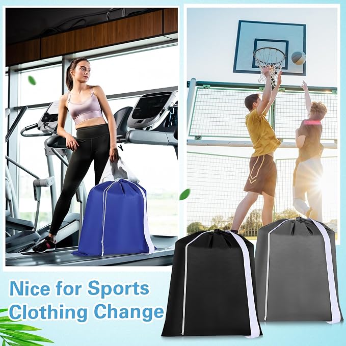 10 Pcs Nylon Extra Large Laundry Bag - Image 5