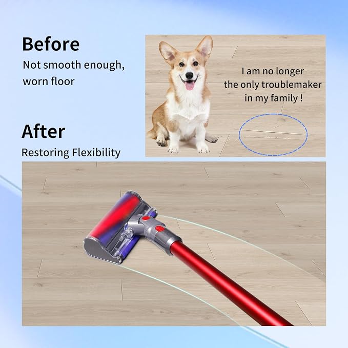 9 Pcs Soft Plush Strips Vacuum Replacement Kit Compatible - Image 5
