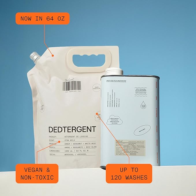DedCool Liquid Laundry Dedtergent | Milk | Luxurious Fragrance Detergent | - Image 4