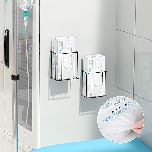 Alyoen Magnetic Glove Box Holder Wall Mount, Disposable Glove Dispenser - Image 5