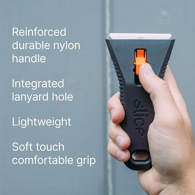 Slice 10591 Manual Utility Scraper, Locking Ceramic Blade, Rust Free, Finger - Image 7