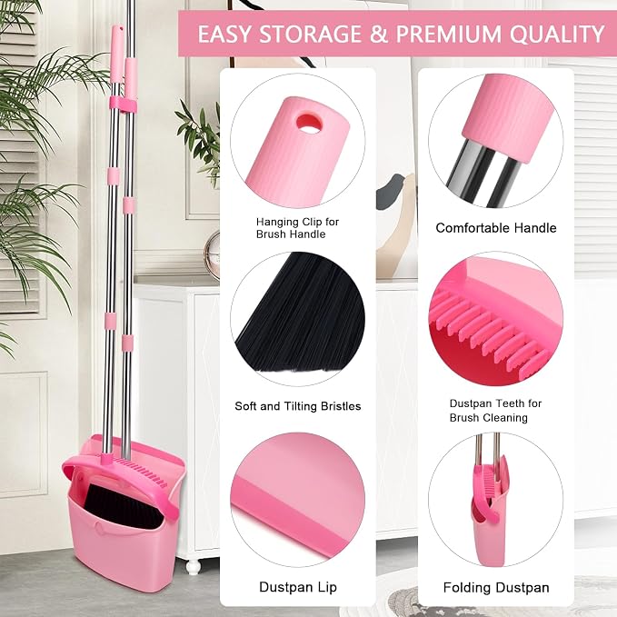 Broom and Dustpan Set, Dustpans - Image 6